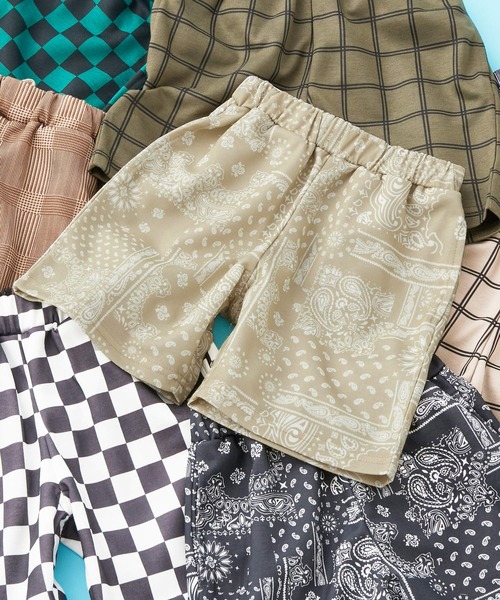 SHISKY（シスキー）の「SHISKY / シスキー リラックス ハーフシェフパンツ キッズ（その他パンツ・キッズ・ベージュ/カーキ/ベージュ系その他/グリーン/ネイビー/ブラウン/モカ/杢グレー/オフホワイト/ブラック・120/140/160/110/130/150）」の6枚目の写真