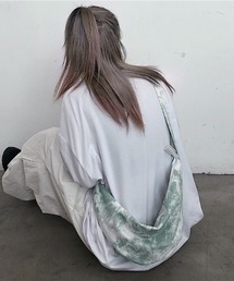 ダイダイ柄ショルダーバッグ