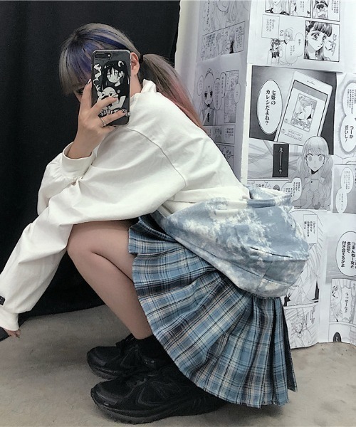 yuue' ( wear )（ユーイ）の「ダイダイ柄ショルダーバッグ（ショルダーバッグ・レディース・ブラック/ピンク/ブルー/グリーン・FREE）」の8枚目の写真