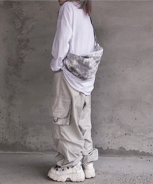 yuue' ( wear )（ユーイ）の「ダイダイ柄ショルダーバッグ（ショルダーバッグ・レディース・ブラック/ピンク/ブルー/グリーン・FREE）」の7枚目の写真