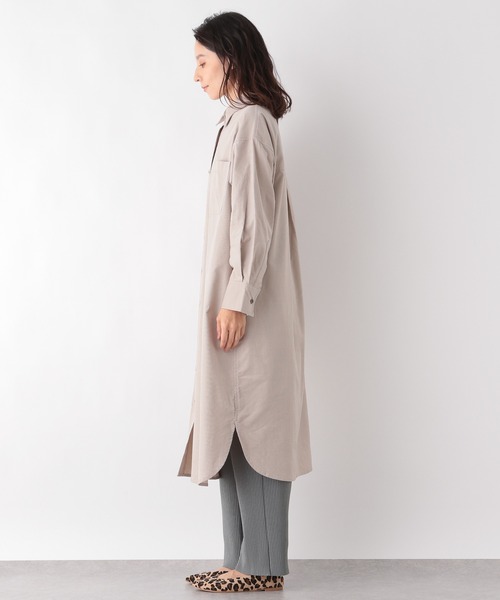 BEIGE LESAY ワンピース ピンク ベイジ シャツ セール】コットン BEIGE LESAY ワンピース ピンク ベイジ シャツ セール】コットン