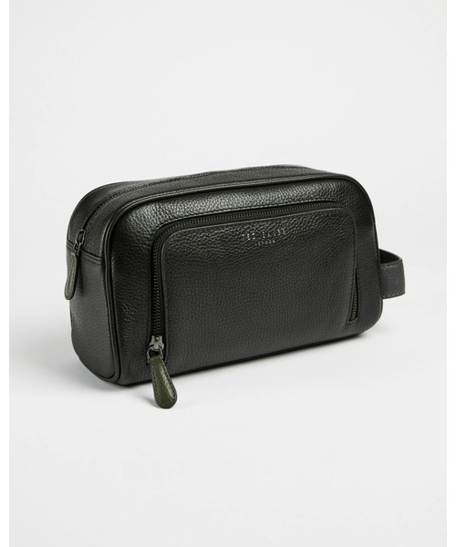 Clings メンズ メンズ 財布 小物 レザー トラベルポーチ ポーチ レザー Ted Baker テッドベーカー のファッション