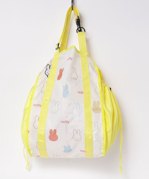 Miffy( ミッフィー)の「NC:Miffy ミッフィー ハンモックバッグ2(トートバッグ・レディース・オフホワイト/ブルー/グレー/ホワイト・FREE)」の17枚目の写真