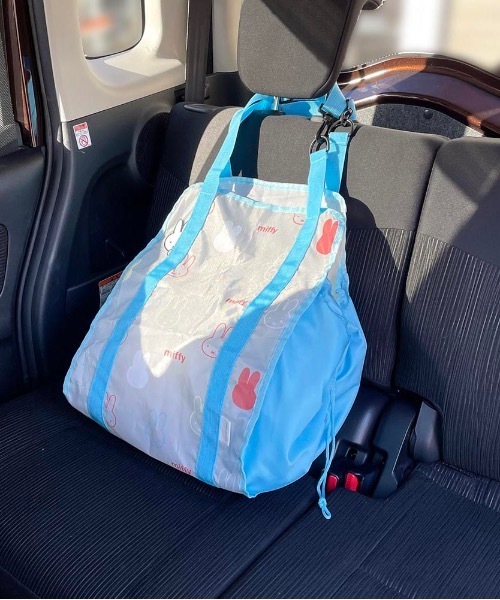 Miffy( ミッフィー)の「NC:Miffy ミッフィー ハンモックバッグ2(トートバッグ・レディース・オフホワイト/ブルー/グレー/ホワイト・FREE)」の11枚目の写真