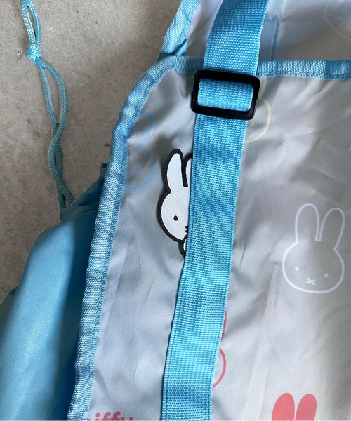 Miffy( ミッフィー)の「NC:Miffy ミッフィー ハンモックバッグ2(トートバッグ・レディース・オフホワイト/ブルー/グレー/ホワイト・FREE)」の13枚目の写真