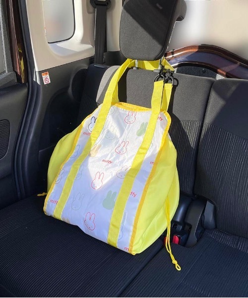 Miffy( ミッフィー)の「NC:Miffy ミッフィー ハンモックバッグ2(トートバッグ・レディース・オフホワイト/ブルー/グレー/ホワイト・FREE)」の8枚目の写真