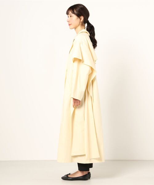 CLANE クラネ　サイドリボントレンチコート CLANE（クラネ）の「SIDE RIBBON TRENCH COAT（トレンチコート