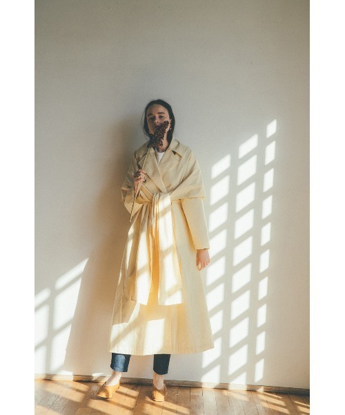CLANE（クラネ）の「SIDE RIBBON TRENCH COAT（トレンチコート