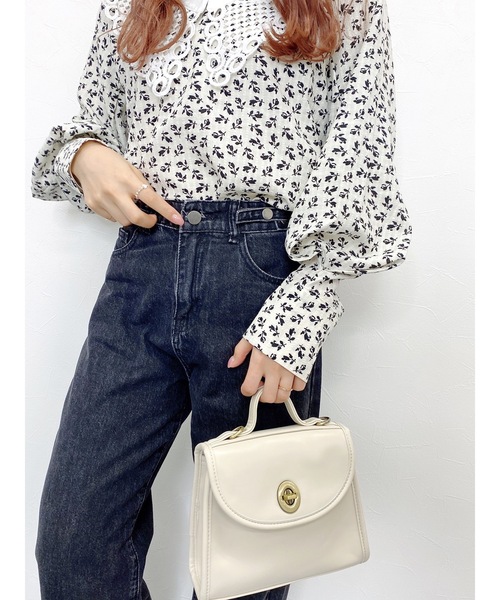 jumelle（ジュメロ）の「ボタンデニムパンツ（デニムパンツ・レディース・ブラック/ブルー・SMALL/MEDIUM）」の9枚目の写真