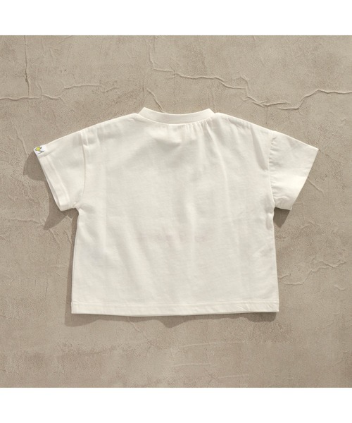 Mark Gonzales（マーク・ゴンザレス）の「WEB限定MarkGonzales（マークゴンザレス）フォト刺繍Tシャツ（Tシャツ/カットソー・キッズ・グレー/オフホワイト・100/110/120/130/140/90/150）」の8枚目の写真