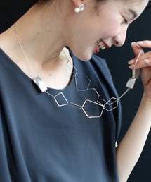 cawaii（カワイイ）の「【超軽量16グラム】肩が凝らない大ぶりシルバー　CAWAIIオリジナルネックレス（ネックレス・レディース）」