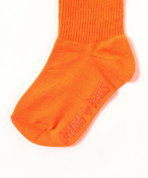 B:MING by BEAMS（ビーミングバイビームス）の「B:MING by BEAMS / 蛍光リブソックス（ソックス/靴下・キッズ・ピンク/オレンジ/ケリー・S(13～15cm)/M(16～18cm)/L(19～21cm)）」の5枚目の写真
