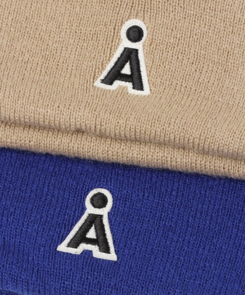 ALAND（エーランド）の「ALAND／Aロゴ BEANIE 2942998（ニットキャップ/ビーニー・レディース・ベージュ/ブルー/ブラック・FREE）」の14枚目の写真