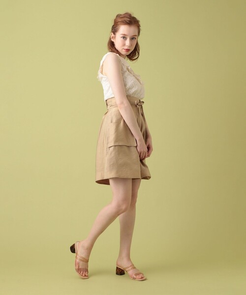 DEICY（デイシー）の「クリアダブルストラップサンダル（サンダル  