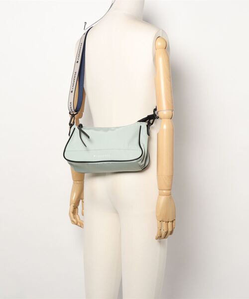 CONVERSE（コンバース）の「【CONVERSE】ミニショルダー（ショルダーバッグ・レディース・キナリ/ライム/ブラック・ONE SIZE）」の4枚目の写真