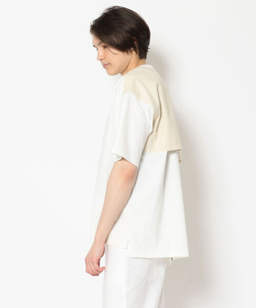 MANASTASH（マナスタッシュ）の「MANASTASH/マナスタッシュ　HEMP VENT TEE　ヘンプベントティー（Tシャツ/カットソー・メンズ・ブラック/オフホワイト・X-LARGE/MEDIUM/LARGE）」の14枚目の写真