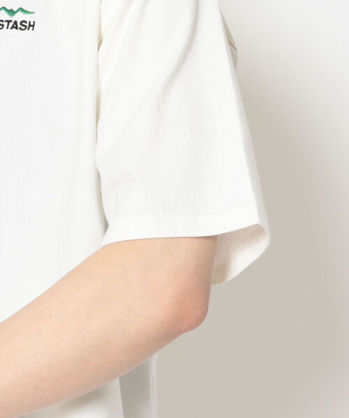 MANASTASH（マナスタッシュ）の「MANASTASH/マナスタッシュ　HEMP VENT TEE　ヘンプベントティー（Tシャツ/カットソー・メンズ・ブラック/オフホワイト・X-LARGE/MEDIUM/LARGE）」の16枚目の写真