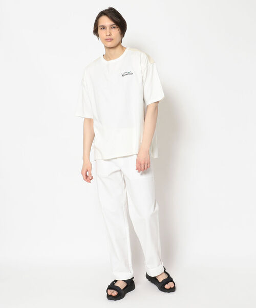 MANASTASH（マナスタッシュ）の「MANASTASH/マナスタッシュ　HEMP VENT TEE　ヘンプベントティー（Tシャツ/カットソー・メンズ・ブラック/オフホワイト・X-LARGE/MEDIUM/LARGE）」の17枚目の写真