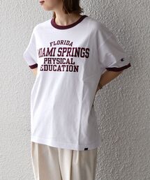 Champion | 【SHIPS別注】Champion:リンガーロゴTEE(Tシャツ/カットソー)