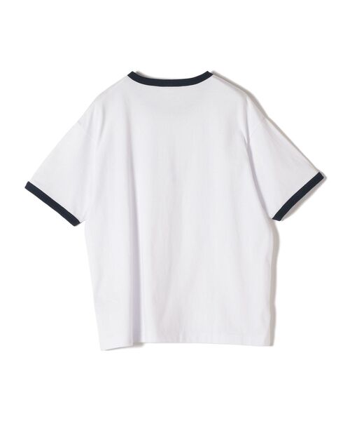 Champion（チャンピオン）の「【SHIPS別注】Champion:リンガーロゴTEE（Tシャツ/カットソー・レディース・ホワイト/ライトホワイト/ネイビー/グレー・ONE SIZE）」の6枚目の写真