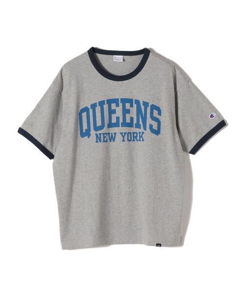 Champion（チャンピオン）の「【SHIPS別注】Champion:リンガーロゴTEE（Tシャツ/カットソー・レディース・ホワイト/ライトホワイト/ネイビー/グレー・ONE SIZE）」の13枚目の写真