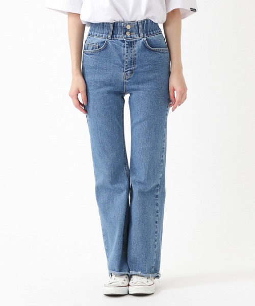 ALAND（エーランド）の「3.3Field Trip／2ボタンブーツCデニムパンツ 2943016（デニムパンツ・レディース・ネイビー・SMALL/MEDIUM）」の6枚目の写真