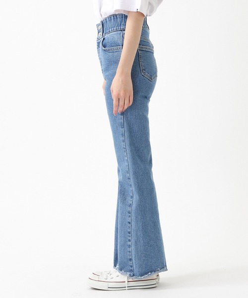 ALAND（エーランド）の「3.3Field Trip／2ボタンブーツCデニムパンツ 2943016（デニムパンツ・レディース・ネイビー・SMALL/MEDIUM）」の7枚目の写真