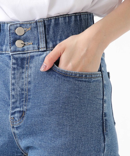 ALAND（エーランド）の「3.3Field Trip／2ボタンブーツCデニムパンツ 2943016（デニムパンツ・レディース・ネイビー・SMALL/MEDIUM）」の10枚目の写真