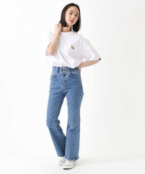 ALAND（エーランド）の「3.3Field Trip／2ボタンブーツCデニムパンツ 2943016（デニムパンツ・レディース・ネイビー・SMALL/MEDIUM）」の2枚目の写真