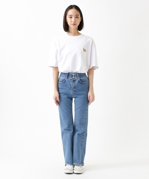 ALAND（エーランド）の「3.3Field Trip／2ボタンブーツCデニムパンツ 2943016（デニムパンツ・レディース・ネイビー・SMALL/MEDIUM）」の3枚目の写真