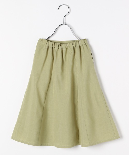 GLOBAL WORK(グローバルワーク)の「【キッズ】リネンライクマーメイドスカート/939938(スカート・キッズ・ブラック/ライトイエロー/ホワイト系その他2・110cm/100cm/120cm/130cm/140cm/150cm/160cm)」の9枚目の写真