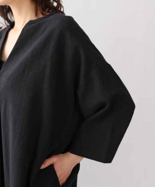 yuw(ユウ)の「カフタンワンピース 946968(ワンピース・レディース・ブラック/ベージュ/グレー/グリーン・FREE)」の13枚目の写真