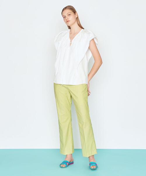 AEWEN MATOPH（イウエン マトフ）の「＜AEWEN MATOPH（イウエン マトフ）＞P/C/LI ストレートパンツ（その他パンツ・レディース・ブラック/イエロー/ライトピンク・38/36/34）」の21枚目の写真