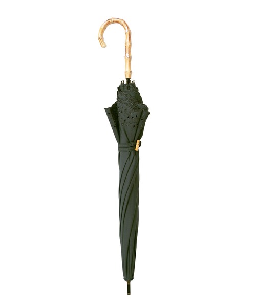 Dita（ディータ）の「パッチワークバンブー日傘【TN】（長傘・レディース・カーキ/ブラック/ブルー・FREE）」の8枚目の写真