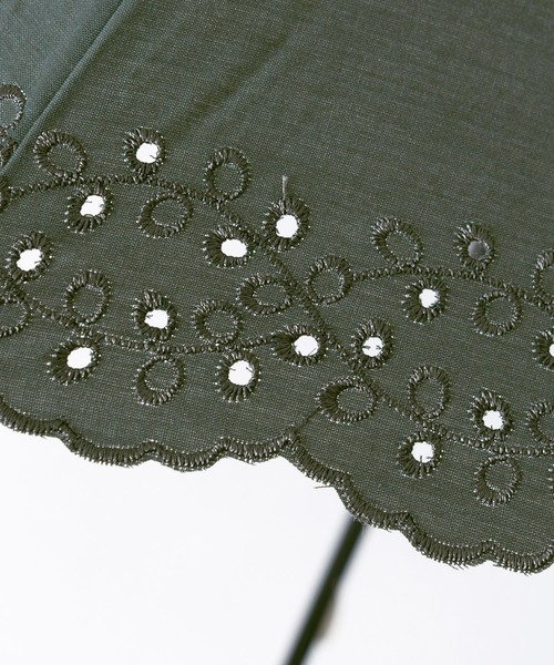 Dita（ディータ）の「パッチワークバンブー日傘【TN】（長傘・レディース・カーキ/ブラック/ブルー・FREE）」の9枚目の写真