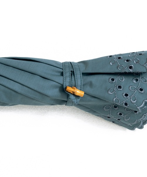 Dita（ディータ）の「パッチワークバンブー日傘【TN】（長傘・レディース・カーキ/ブラック/ブルー・FREE）」の12枚目の写真