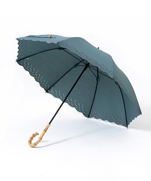 Dita（ディータ）の「パッチワークバンブー日傘【TN】（長傘・レディース・カーキ/ブラック/ブルー・FREE）」の19枚目の写真