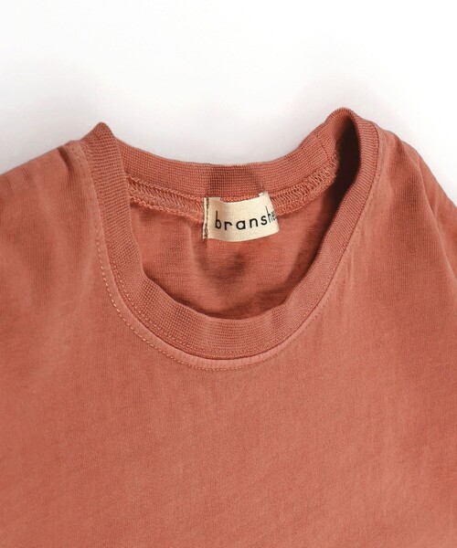 BRANSHES（ブランシェス）の「ビンテージ風加工ポケットTシャツ（Tシャツ/カットソー・キッズ・グリーン/レッド/チャコールグレー・100cm/110cm/90cm/140cm/150cm/120cm/130cm）」の6枚目の写真