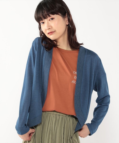 Petit Honfleur(プチオンフルール)の「接触冷感ロゴプリントTシャツ(Tシャツ/カットソー・レディース・ホワイト/チャコールグレー/カーキ/オレンジ・M/L)」の15枚目の写真