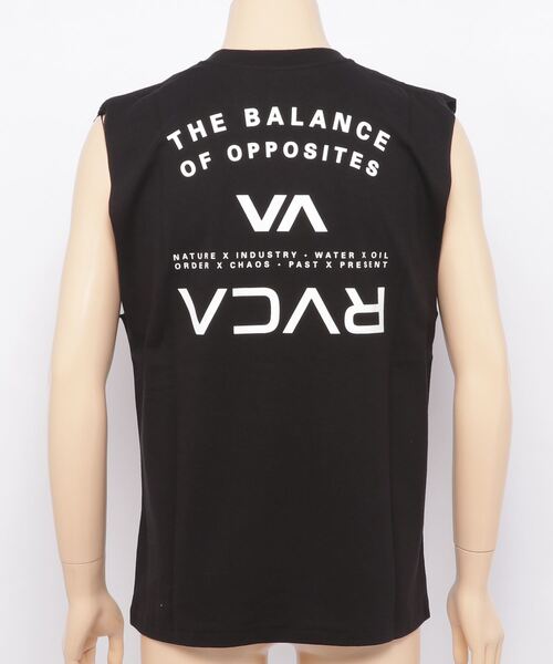 RVCA（ルーカ）の「RVCA/ルーカ タンクトップ BB041-354（タンクトップ・メンズ・ブラック/ホワイト・S/M/L）」の5枚目の写真