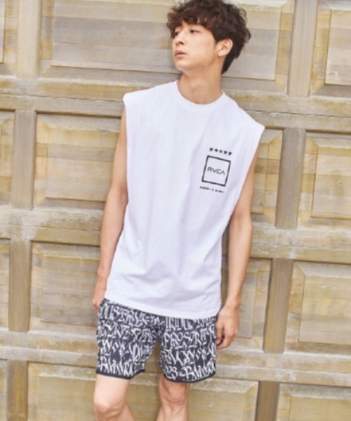 RVCA（ルーカ）の「RVCA/ルーカ タンクトップ BB041-354（タンクトップ・メンズ・ブラック/ホワイト・S/M/L）」の7枚目の写真