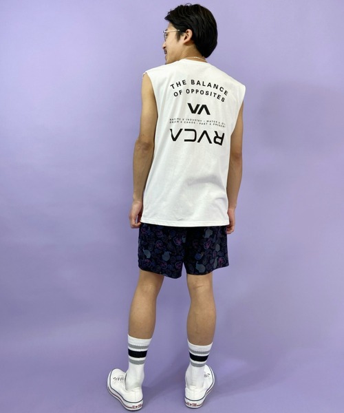 RVCA（ルーカ）の「RVCA/ルーカ タンクトップ BB041-354（タンクトップ・メンズ・ブラック/ホワイト・S/M/L）」の18枚目の写真