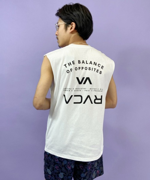 RVCA（ルーカ）の「RVCA/ルーカ タンクトップ BB041-354（タンクトップ・メンズ・ブラック/ホワイト・S/M/L）」の15枚目の写真