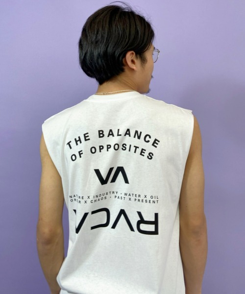 RVCA（ルーカ）の「RVCA/ルーカ タンクトップ BB041-354（タンクトップ・メンズ・ブラック/ホワイト・S/M/L）」の16枚目の写真