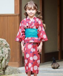 BREEZE | アジサイ柄浴衣セット(浴衣)