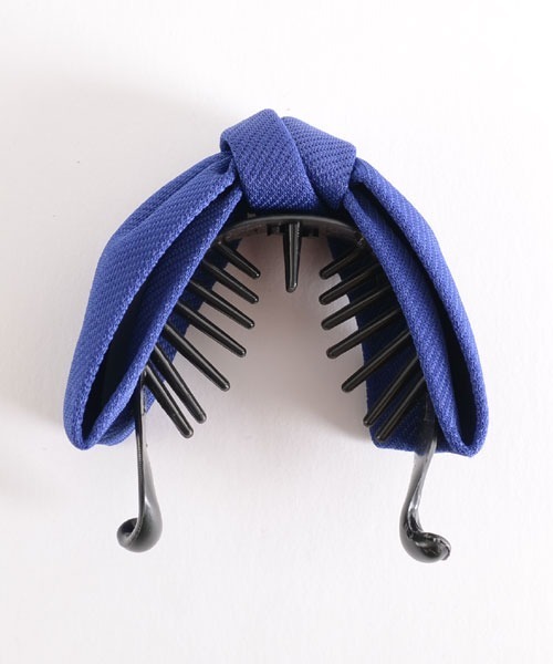 VIBGYOR Women(ヴィブジョー ウィメン)の「【float】リボン バナナクリップ【7色展開】(バレッタ/ヘアクリップ・レディース・ワインレッド/ブラウン/ピンクベージュ/ブルー/ネイビー/ワイン/ブラック・FREE)」の22枚目の写真