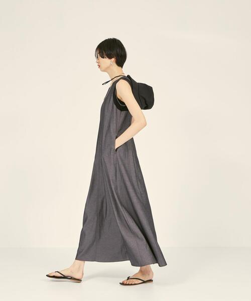 BRACTMENT(ブラクトメント)の「『BRACTMENT(ブラクトメント)』 メッシュ切り替え ノースリーブ ワンピース(ワンピース・レディース・ブラック/ダークグレー・36/38)」の17枚目の写真