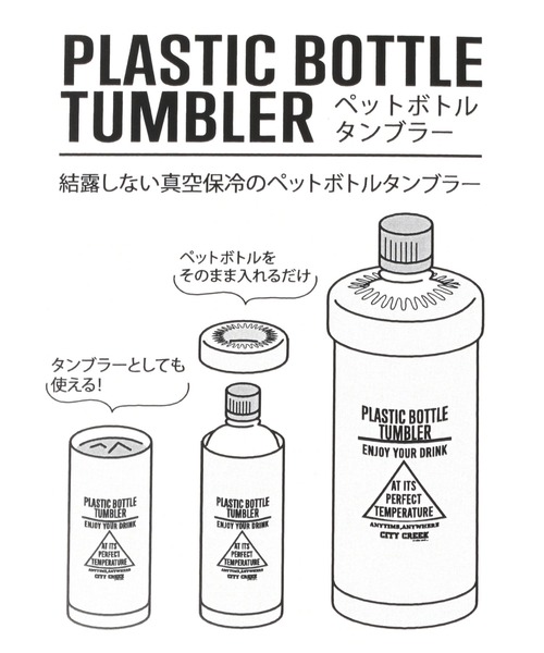 niko and...（ニコアンド）の「[CITY CREEK]結露しにくい真空保冷ペットボトルタンブラー（キッチンツール・レディース・ホワイト/ダークブラウン/ブラウン/ブラック・0）」の16枚目の写真