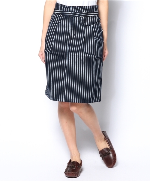 CIAOPANIC（チャオパニック）の「【Ciaopanic】カットライクボンディングタイトSK（スカート・レディース・インディゴブルー/その他18・FREE）」の2枚目の写真