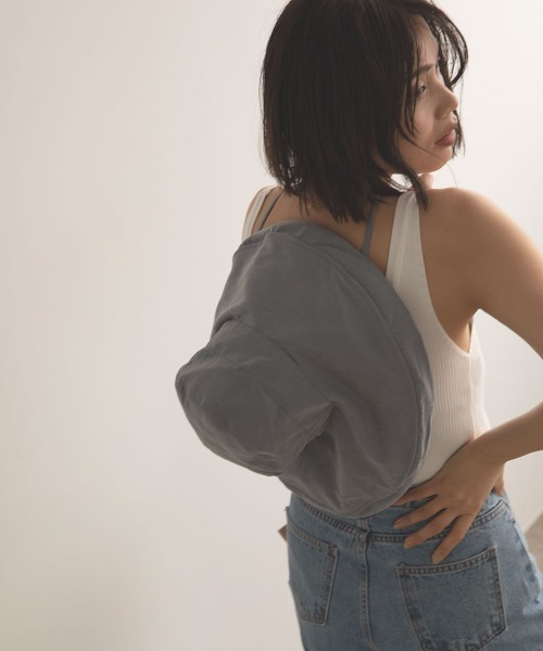 marjour（マージュール）の「BIG BUCKET HAT（ハット・レディース・アイボリー/ブラック/ブルーグレー・FREE）」の13枚目の写真